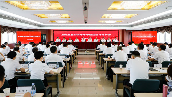 上海尊龙人生就是博首页召开2025年年中经济运行剖析会